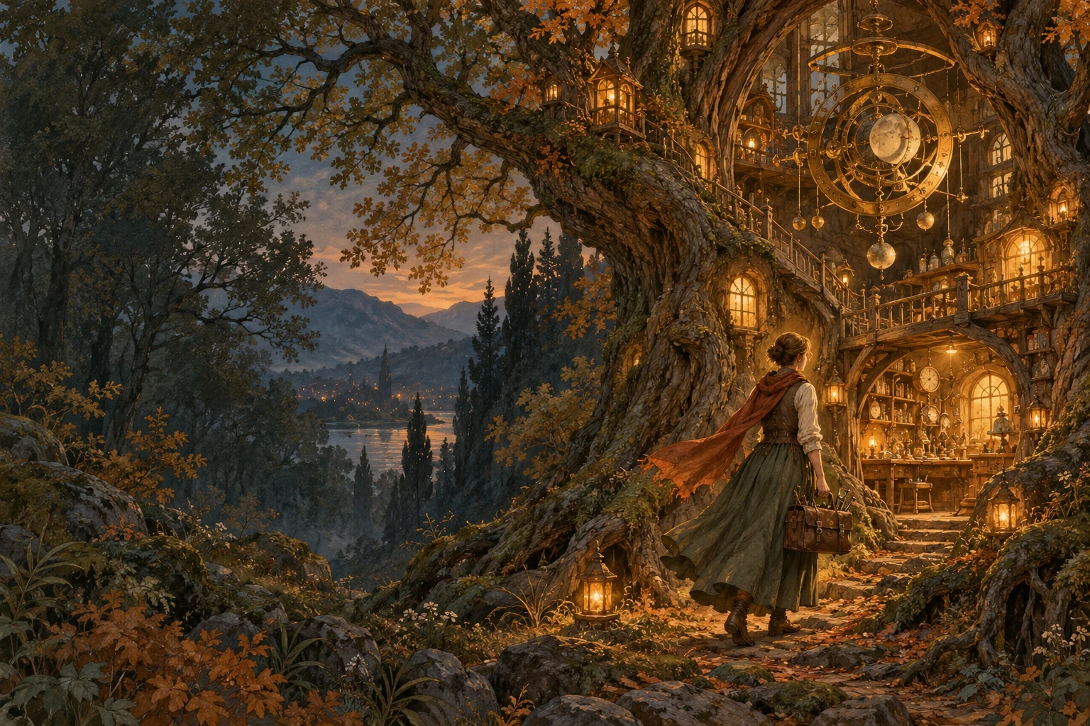 The House of Borrowed Hours concept artwork